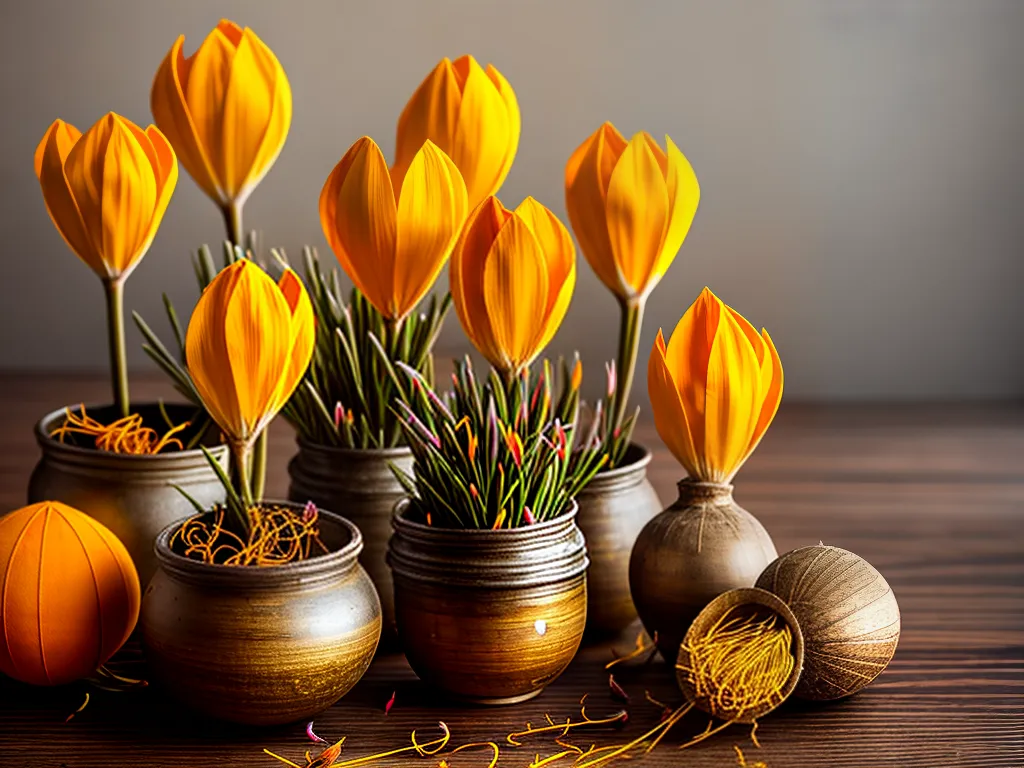 Indoor Saffron Cultivation: Grow Profitable Saffron Bulbs at Home