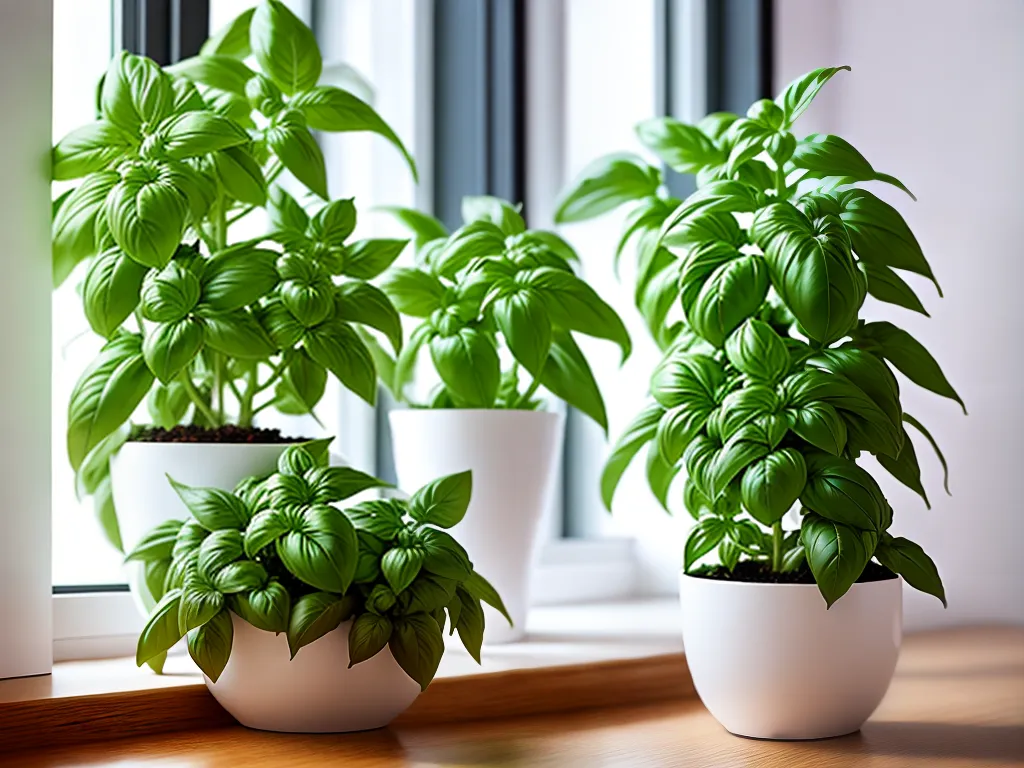 Indoor Herb Gardening: Growing Basil Indoors Made Easy