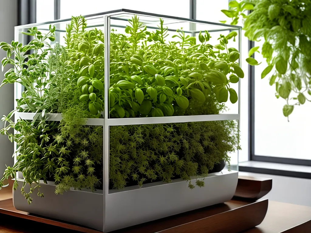 Grow Fresh Herbs Indoors with an Aerogarden