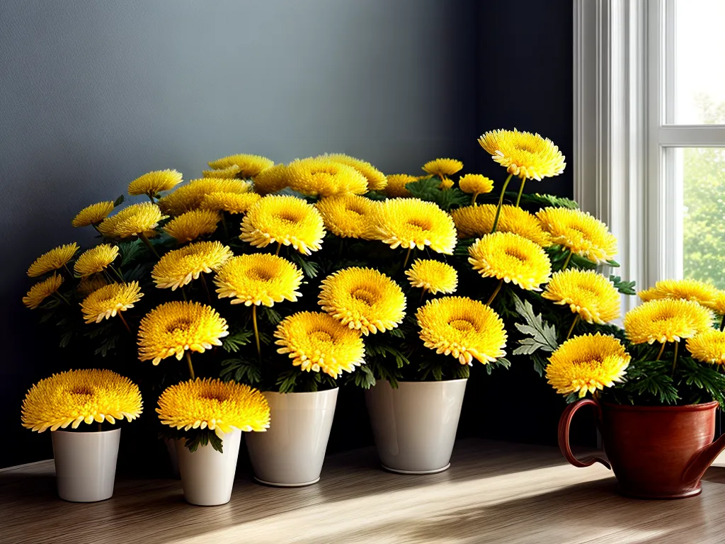 Indoor Gardening with Chrysanthemums: Tips for Successful Plant Care