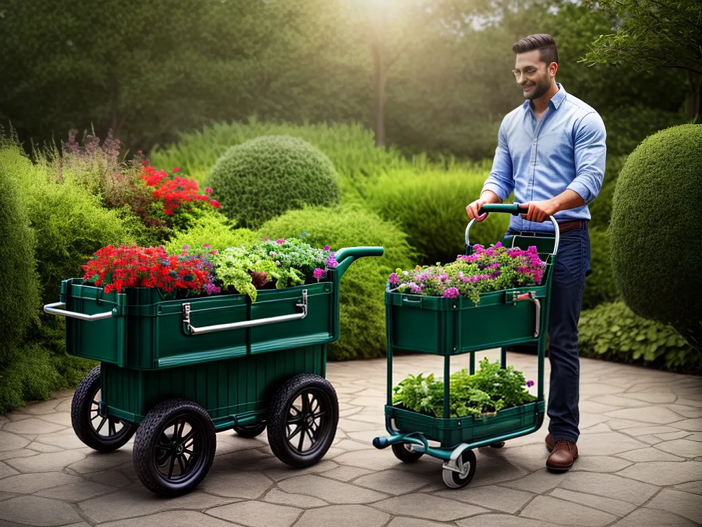 Revolutionize Your Gardening Game with Gardener’s Supply Garden Cart