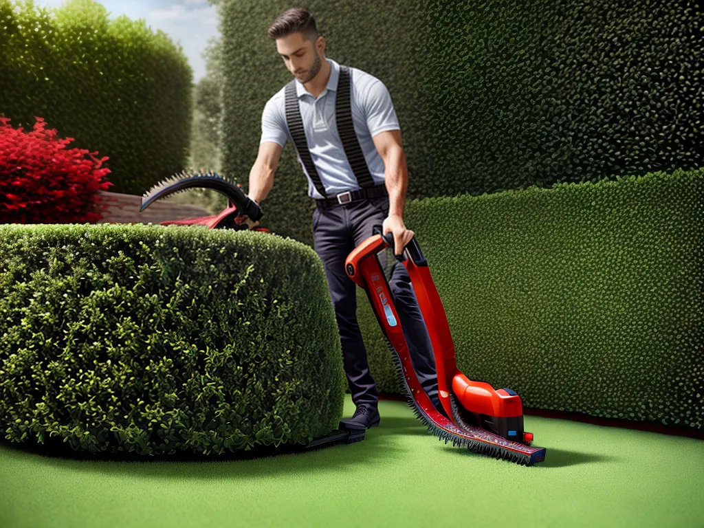 Unleash Your Hedge Trimming Potential with Ferrex Cordless Hedge Trimmer!