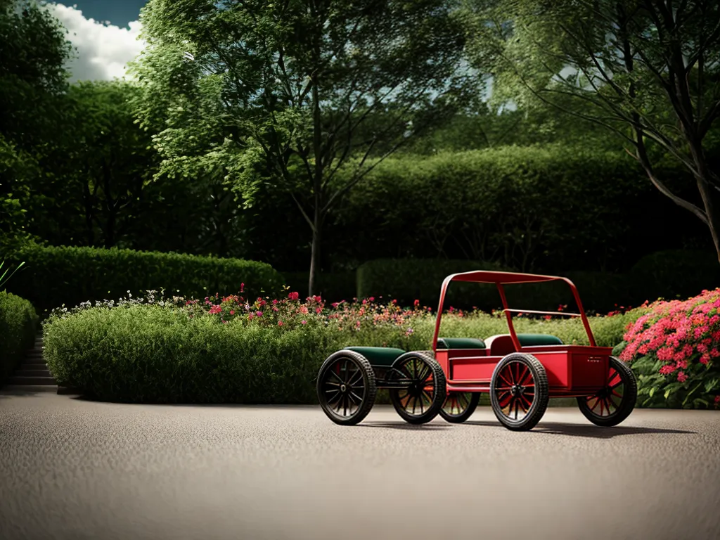 Dancing with Nature: Unveiling the Enigmatic Ames Lawn Cart